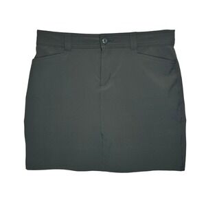 Eddie Bauer Women 4 Gray Active Skort Hiking Golf Athletic Gorpcore Outdoor